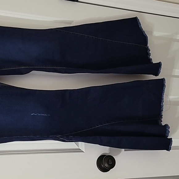 Lucky & Blessed Flares Dark Wash Leg Inserts - Picture 3 of 11